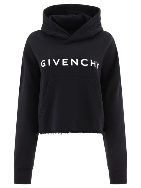 givenchy sweater outfit|Givenchy cropped hoodie.